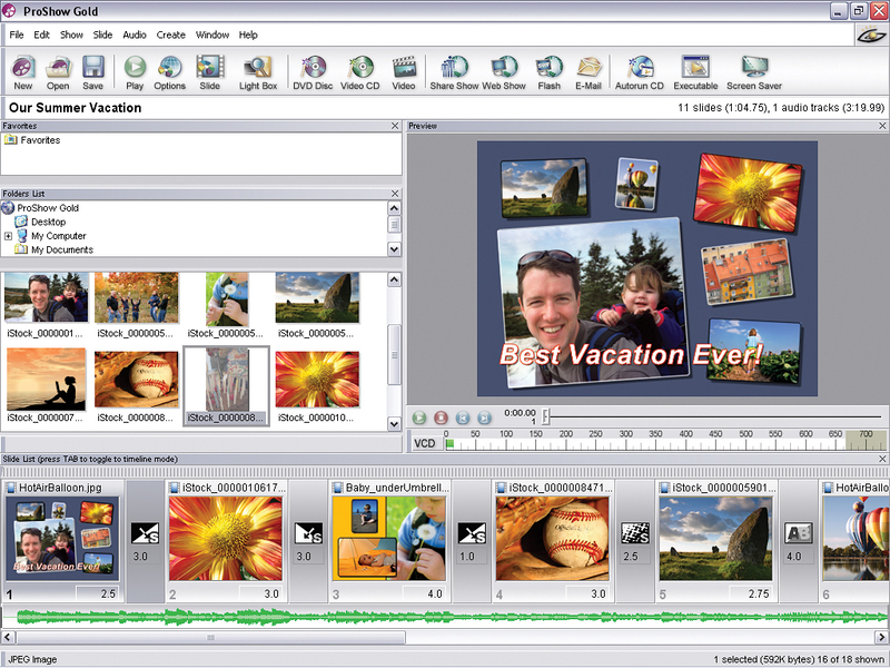 ProShow Gold Screenshot